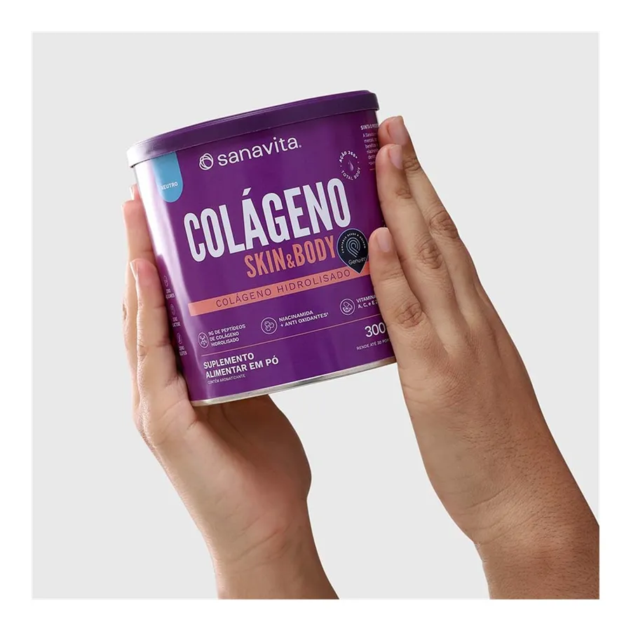 Sanavita Colágeno Skin 300g — foto 3