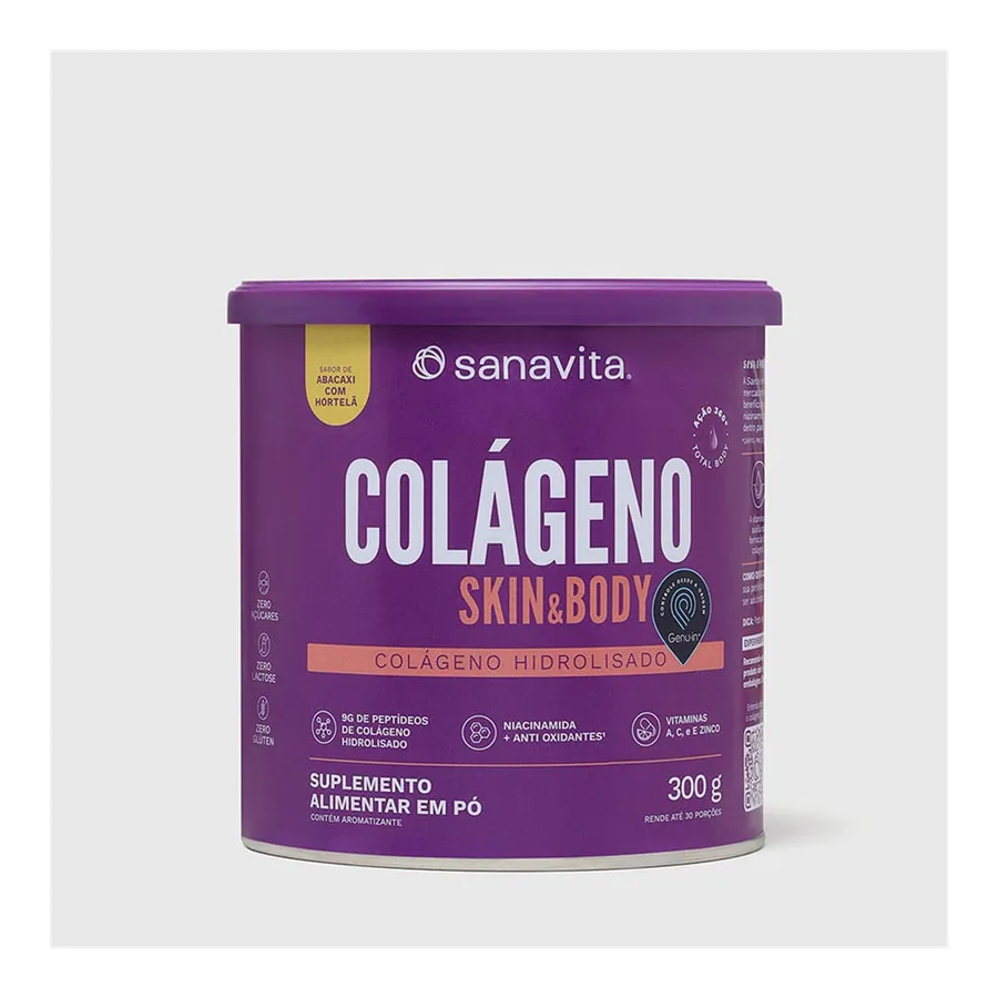 Sanavita Colágeno Skin 300g — foto 4