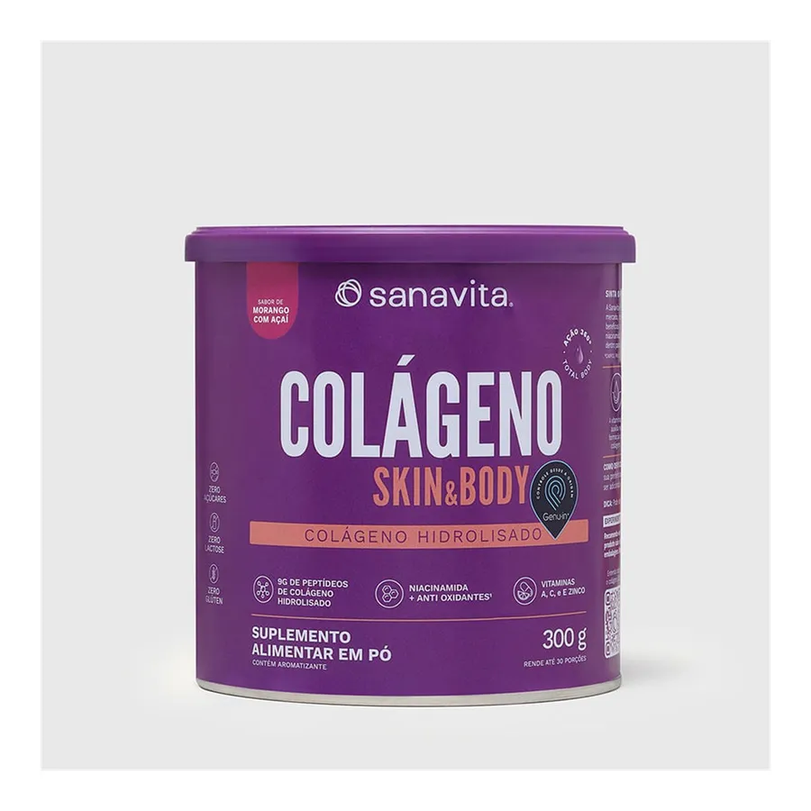 Sanavita Colágeno Skin 300g — foto 5