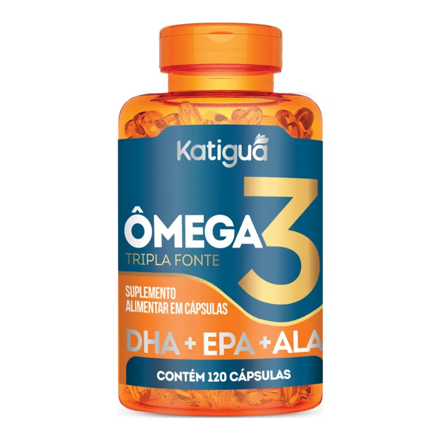 Katigua Ômega 3 Tripla Fonte 120 Cápsulas
