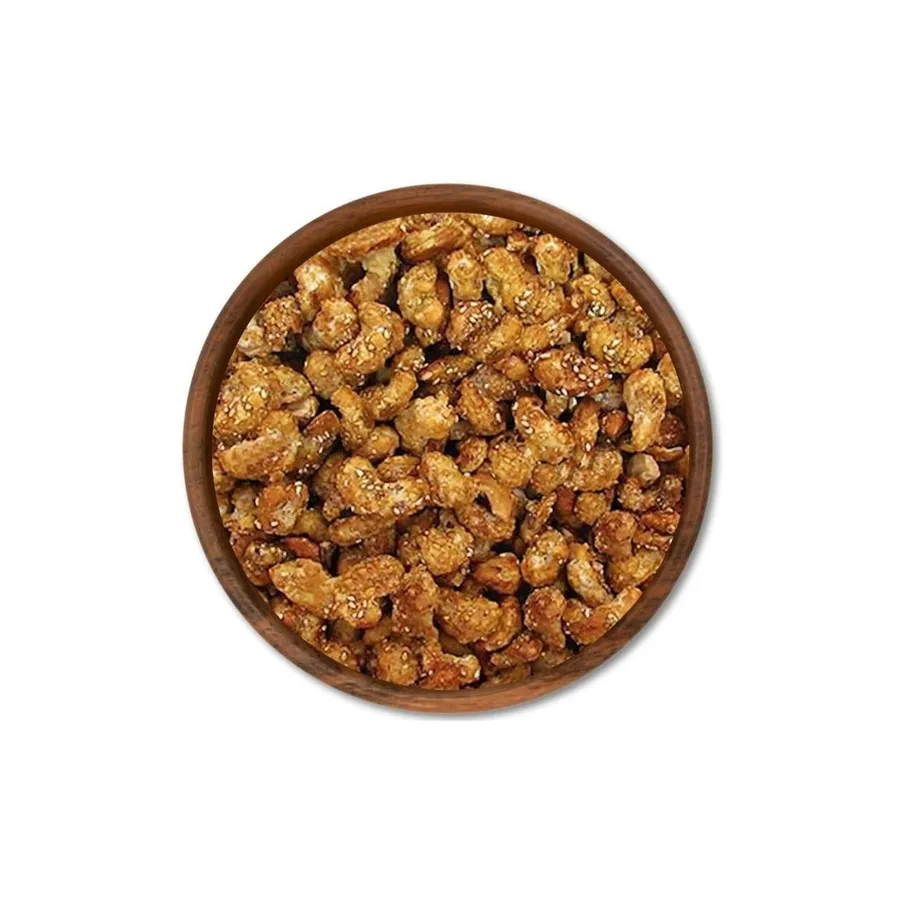 Castanha de Caju Caramelizada com Gergelim granel