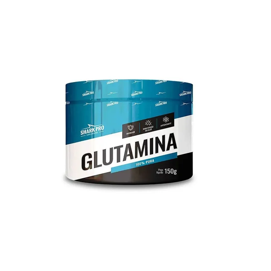 Shark Pro Glutamina 100% Pura - Sabor Natural 150g
