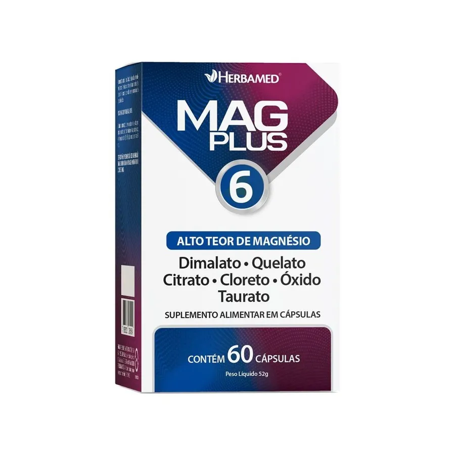 Herbamed MagPlus 6 - 60 Cápsulas