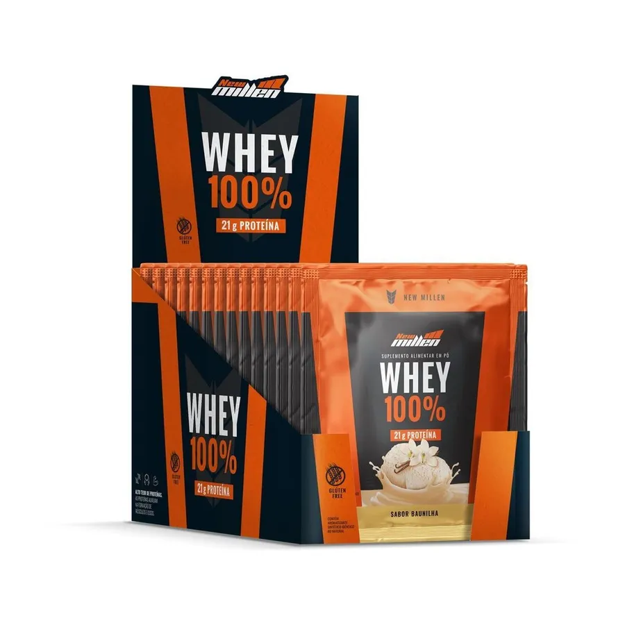New Millen Isolate Protein Zero Lactose - 15 Sachês 30g — foto 3