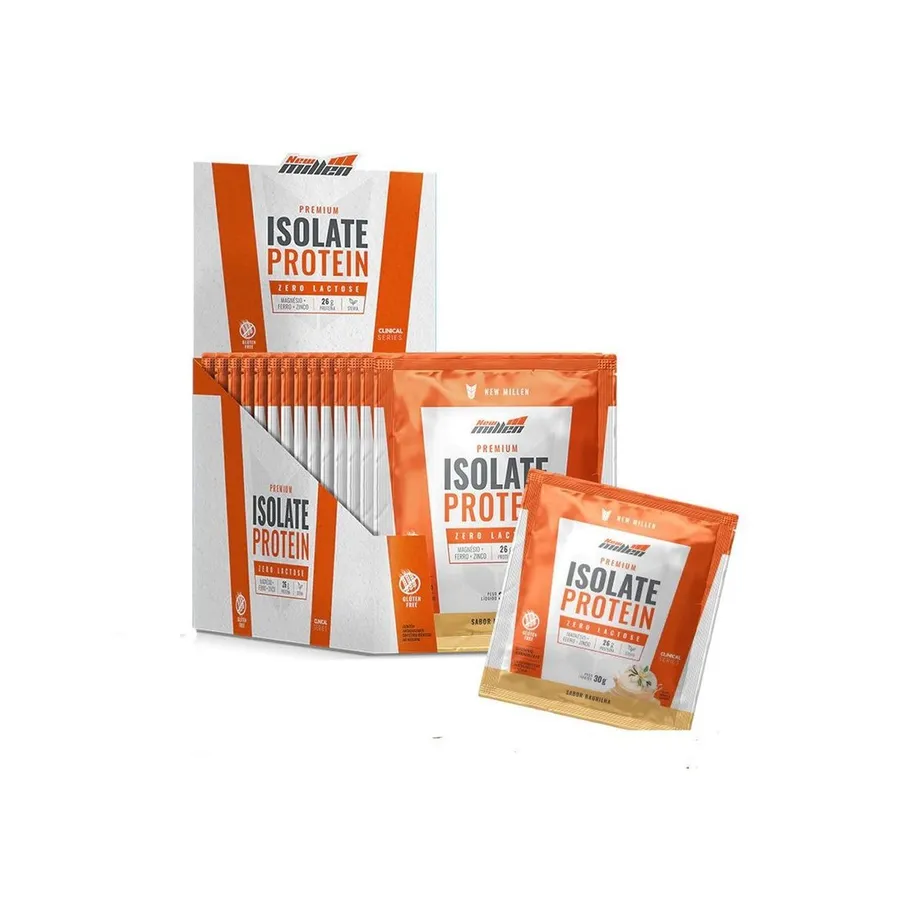 New Millen Isolate Protein Premium - 15 Sachês 30g — foto 3