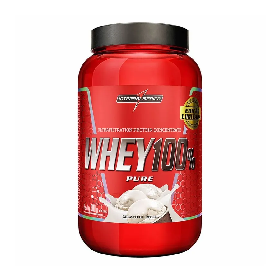 IntegralMédica Whey 100% Pure - Gelato di Latte 900g