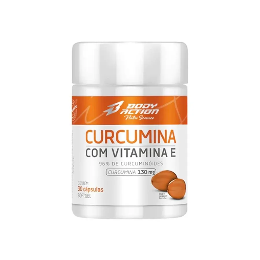 Body Action Curcumina - 30 Cápsulas