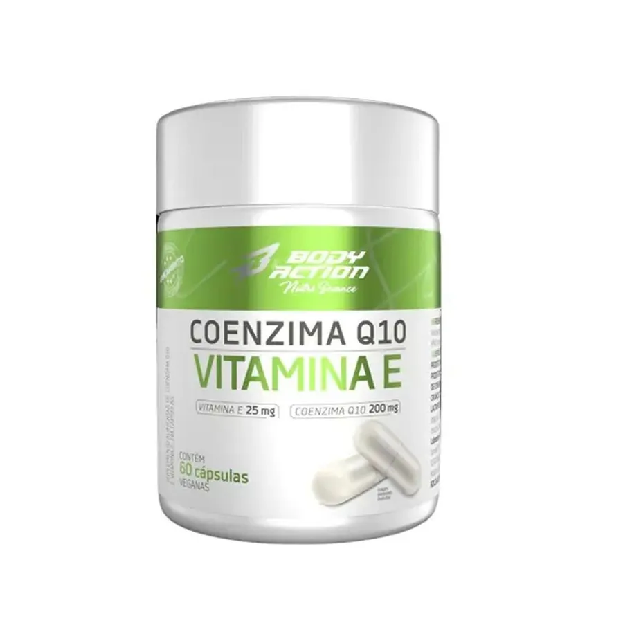 Body Action Coenzima Q10 Vitamina E - 60 Cápsulas