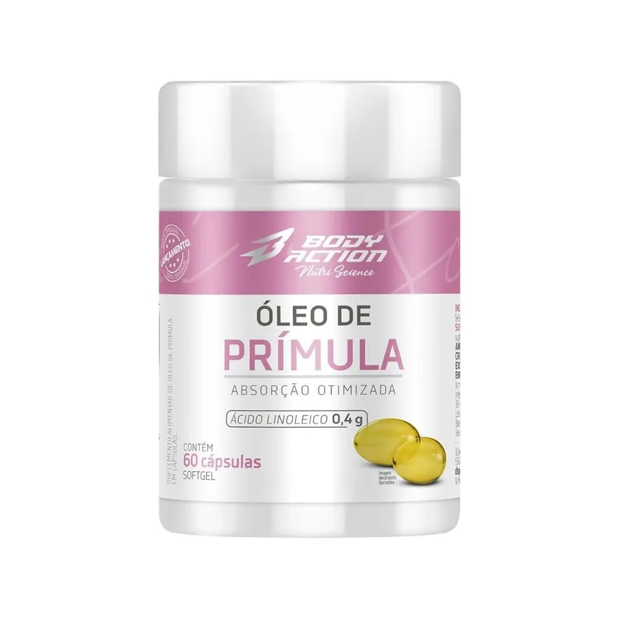 Body Action Óleo de Primula - 60 Cápsulas