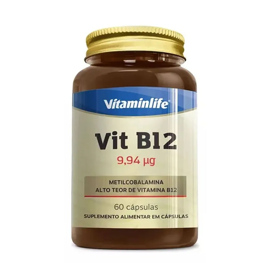 Vitaminlife Vit B12 - 60 Cápsulas