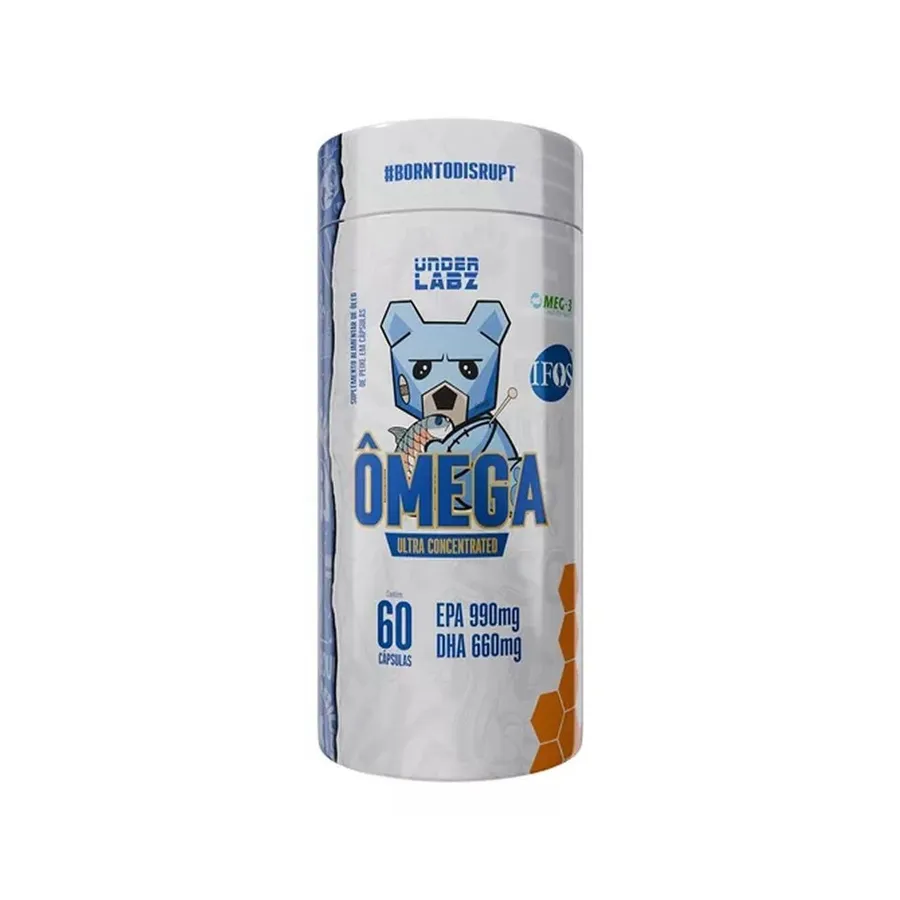 Under Labz Ômega 3 Ultra Concentrado - 60 Sotfgels