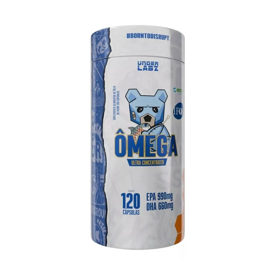 Under Labz Ômega 3 Ultra Concentrado - 120 Sotfgels