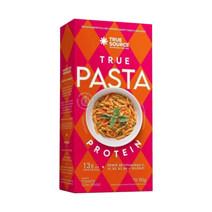 True Source True Pasta Protein - Tomate Com Ervas 110g