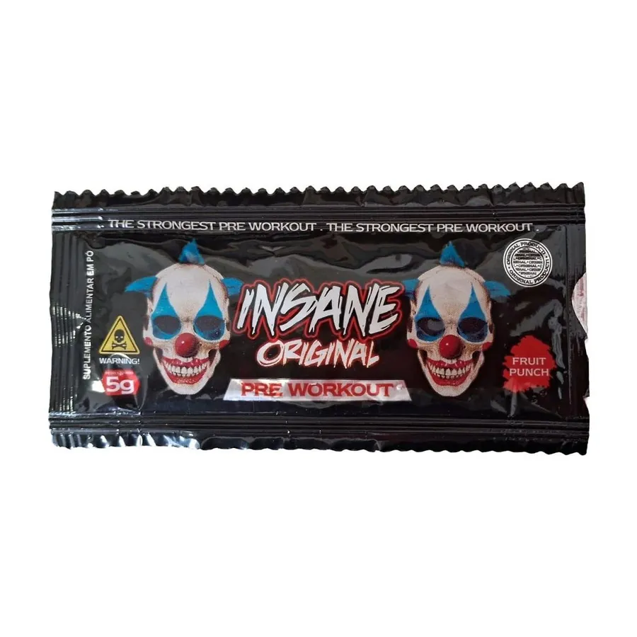 Demons Lab Insane Original - 1 Sachê de Fruit Punch 5g
