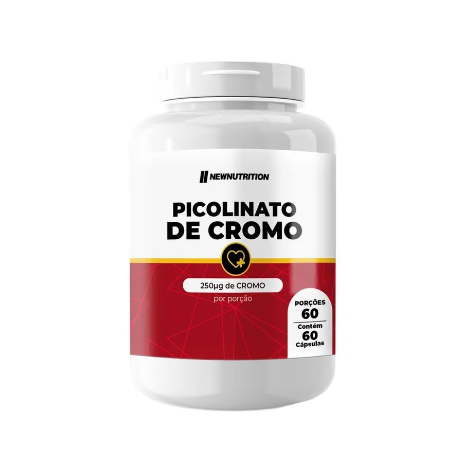 NewNutrition Picolinato de Cromo - 60 Cápsulas