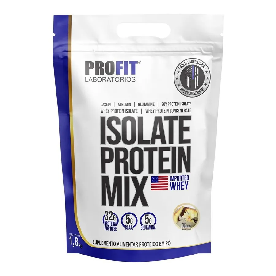 ProFit Isolate Protein Mix Refil - Baunilha 1800g