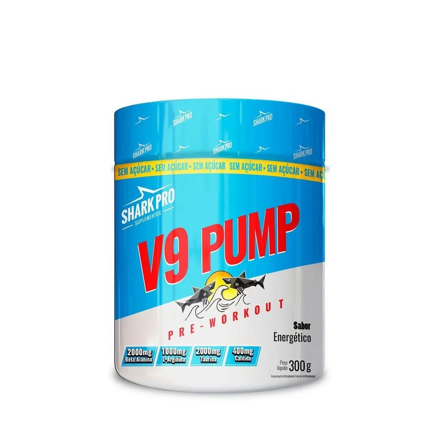 Shark Pro V9-Pump Pre Workout - Energético 300g