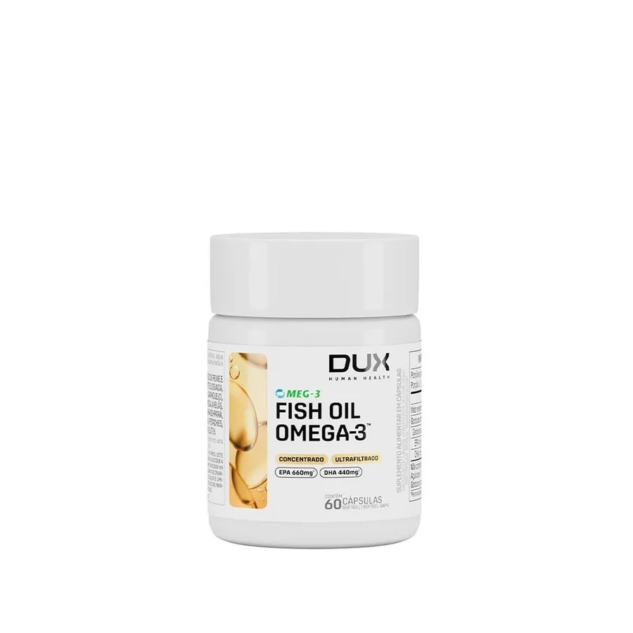 Dux Nutrition Fish Oil Premium - 60 Cápsulas Softgel
