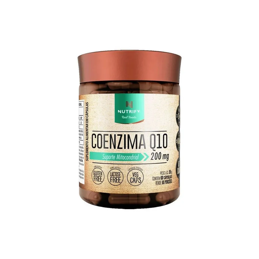 Nutrify Coenzima Q10 200mg - 60 Cápsulas