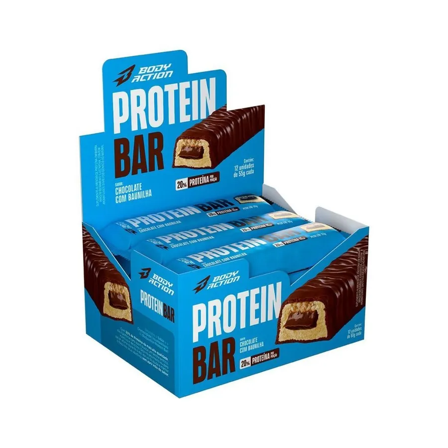 Bodyaction Protein Bar - 12 Unidades 55g — foto 7