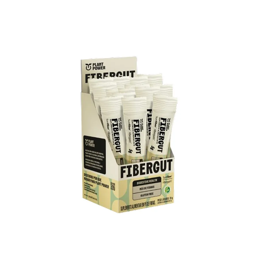 Positive Company Suplemento de Fibras Fibergut (14 unidades) - Plant Power 5g