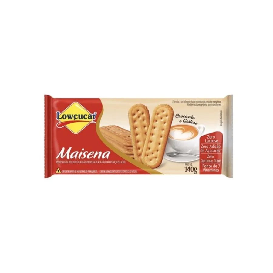 Biscoito de Maisena Zero Lowcucar 115g