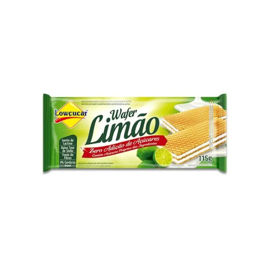 Lowçucar Wafer Zero Açúcar 115g — foto 4