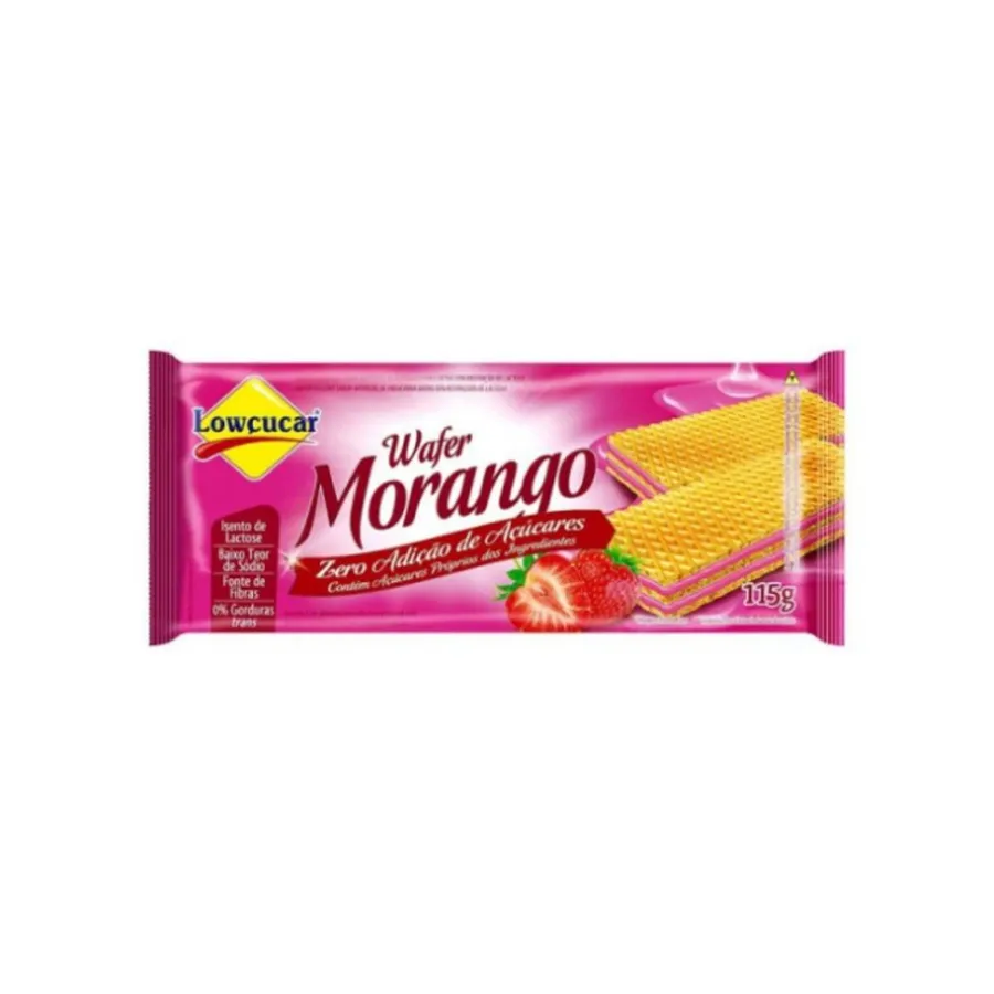 Lowçucar Wafer Zero Açúcar 115g — foto 5