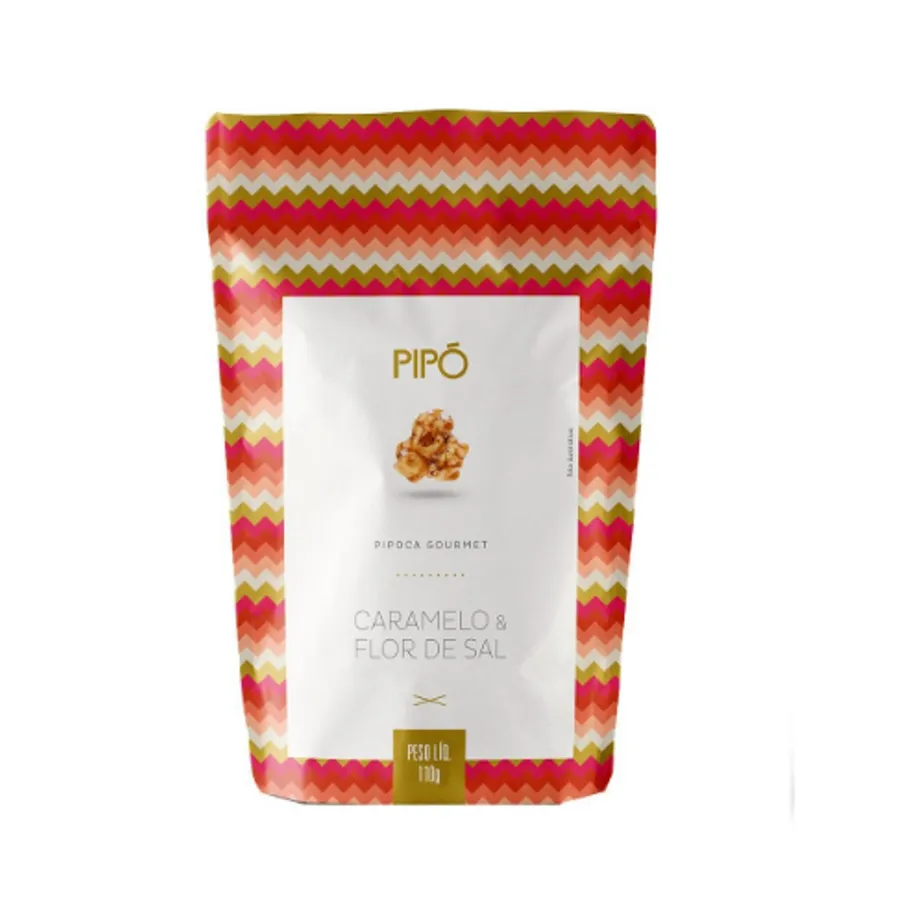 Pipo Pipoca Gourmet Caramelo/Flor de sal 100g
