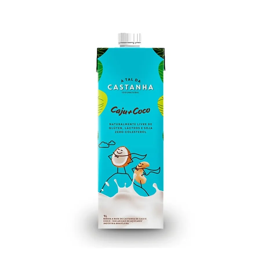 Leite de Caju e Coco a Tal da Castanha 1L