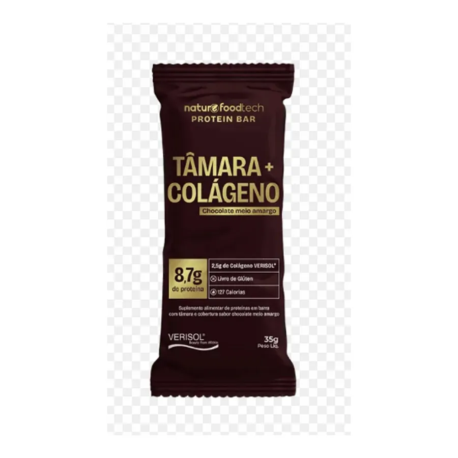 Barrinha de Tâmara e Chocolate Meio Amargo Nature Food Bar 35g