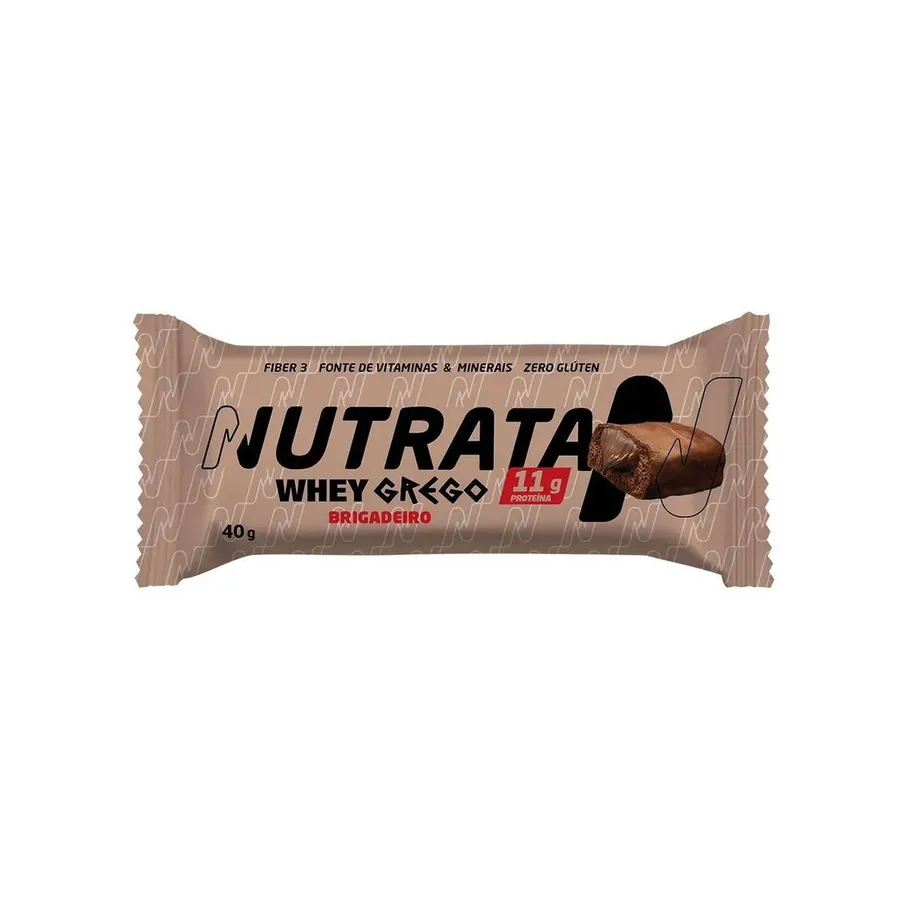 Nutrata Barra Whey Grego Bar - 1 Unidade 40g — foto 4