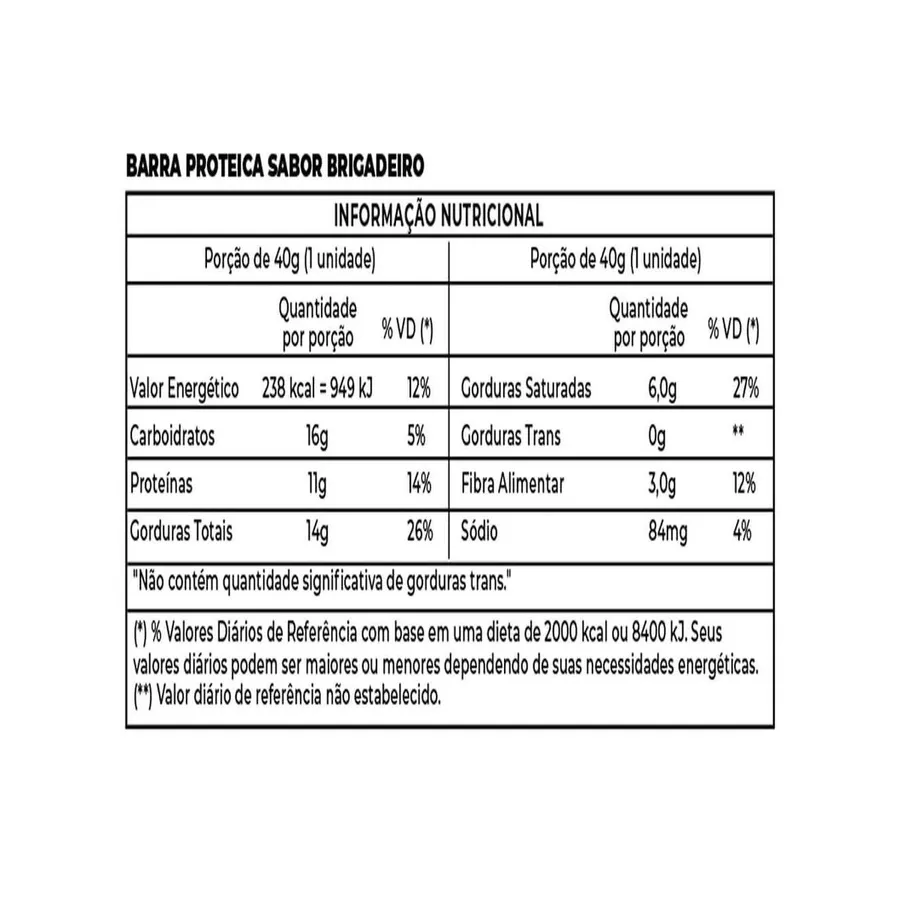 NewNutrition Barra Proteica Gourmet - 1 Unidade 40g — foto 2