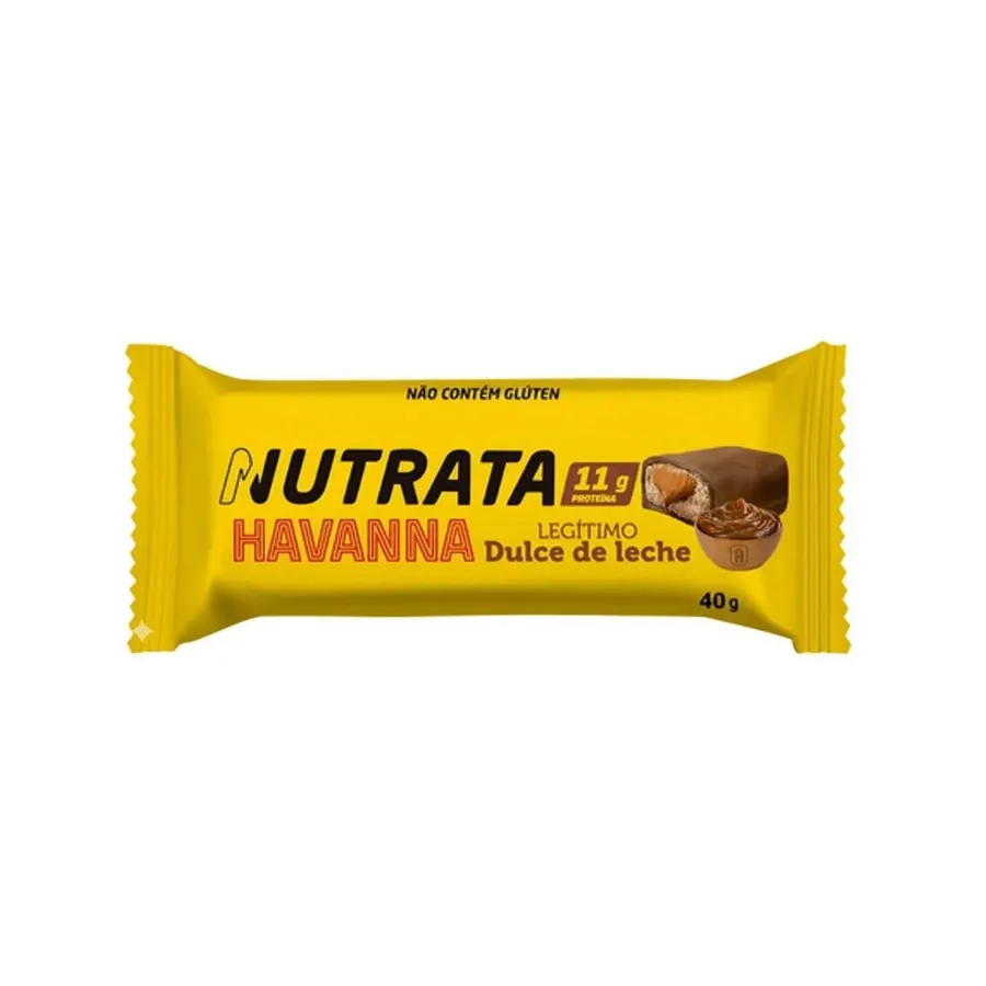 Nutrata Barra Whey Grego Bar - 1 Unidade Leche Havanna 40g