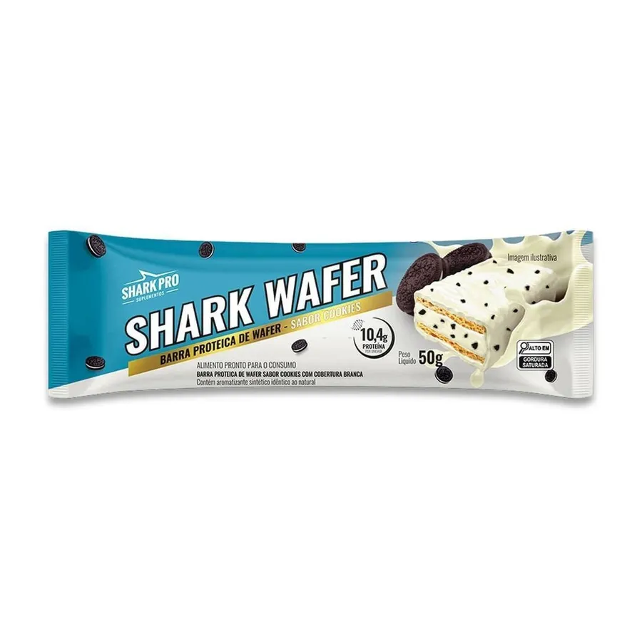 Shark Pro Shark Wafer - 1 Barra Cookies 50g