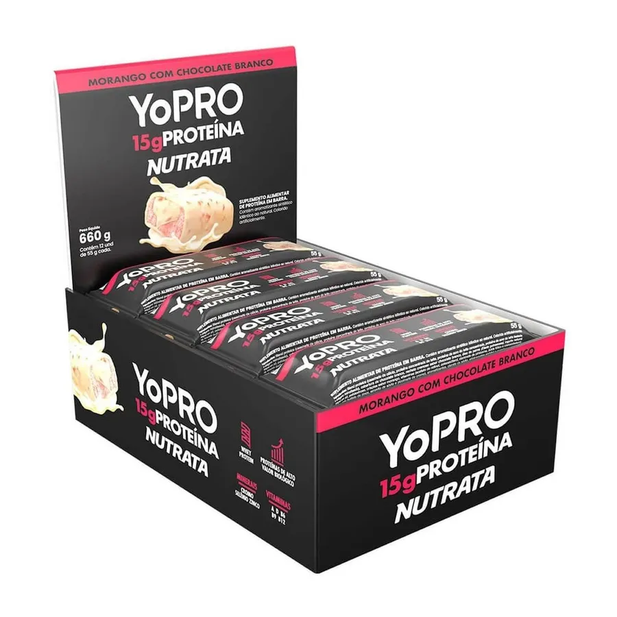 Nutrata YoPRO - 12 Barras 55g — foto 5