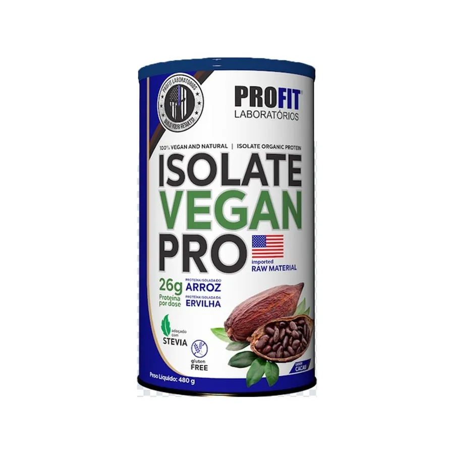 Profit Isolate Vegan Pro - Cacau 480g