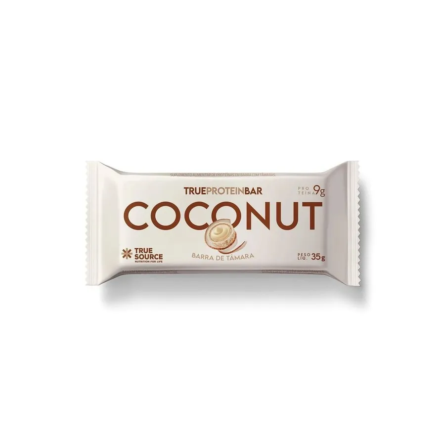 Barrinha de Tâmara True Bar Protein - 1 Unidade de Coconut- True Source 35g