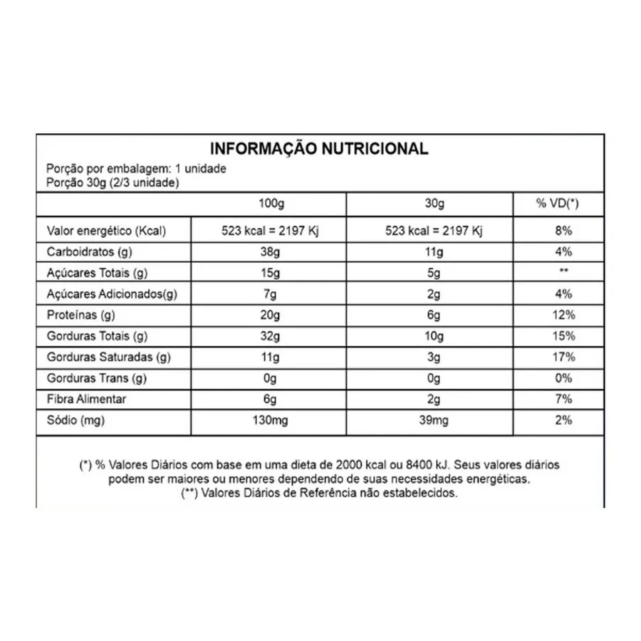 Amendomel Amendo Cookie - 12 Unidades Gotas de Chocolate 45g — foto 2