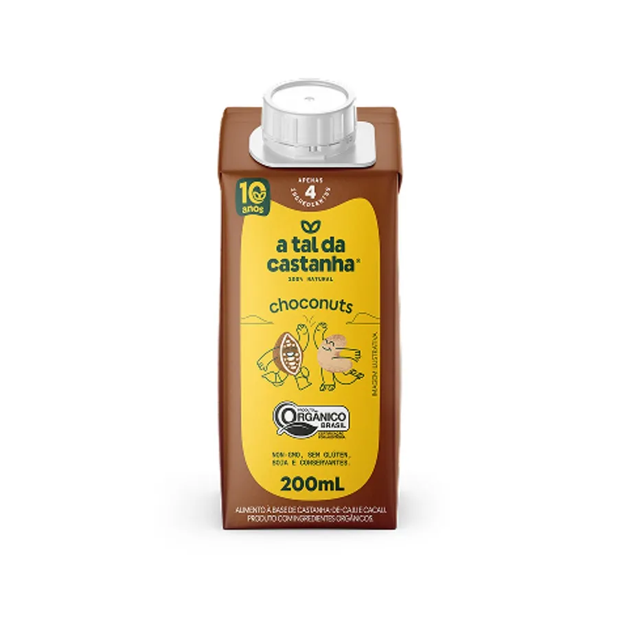 Positive Company Achocolatado Choconuts Orgânico - A Tal da Castanha 200ml