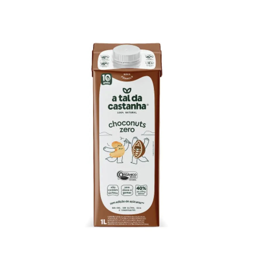 Positive Company Achocolatado Choconuts Zero - A Tal Da Castanha 1L