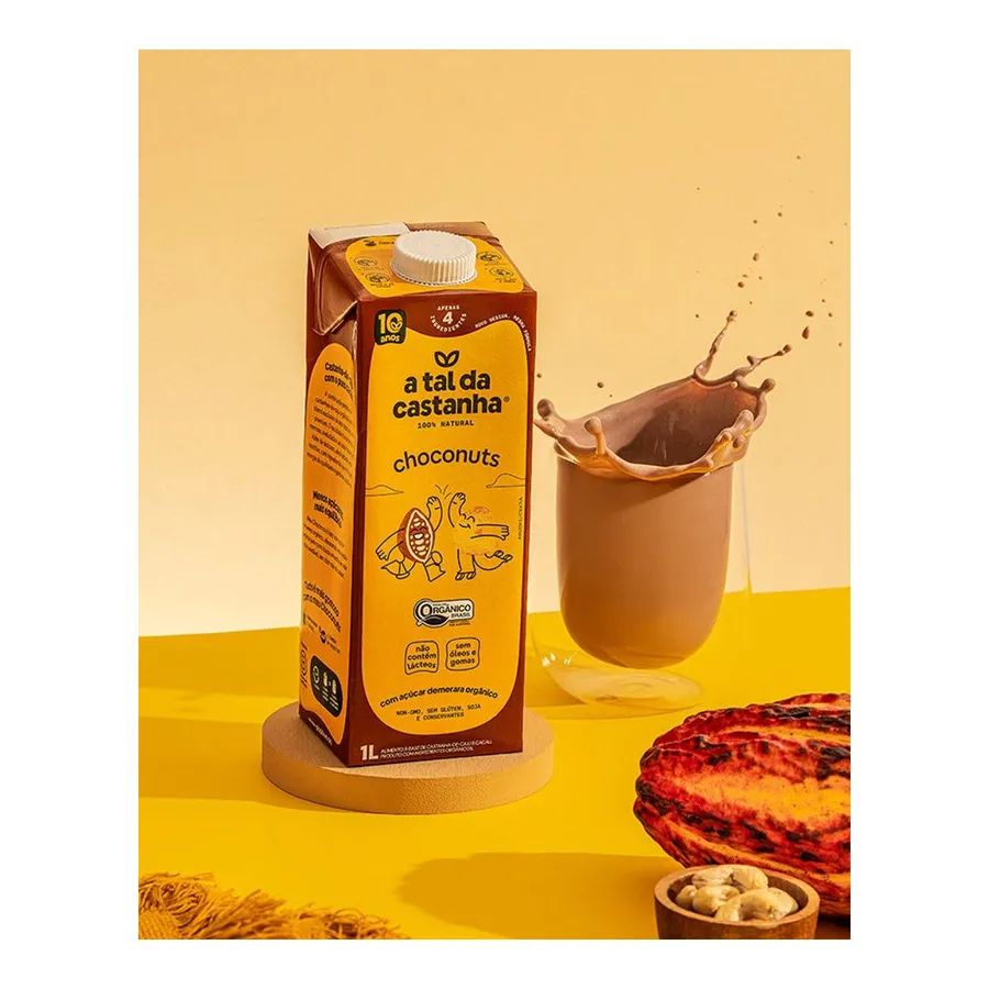 Positive Company Achocolatado Choconuts Orgânico - A Tal Da Castanha 1L — foto 3