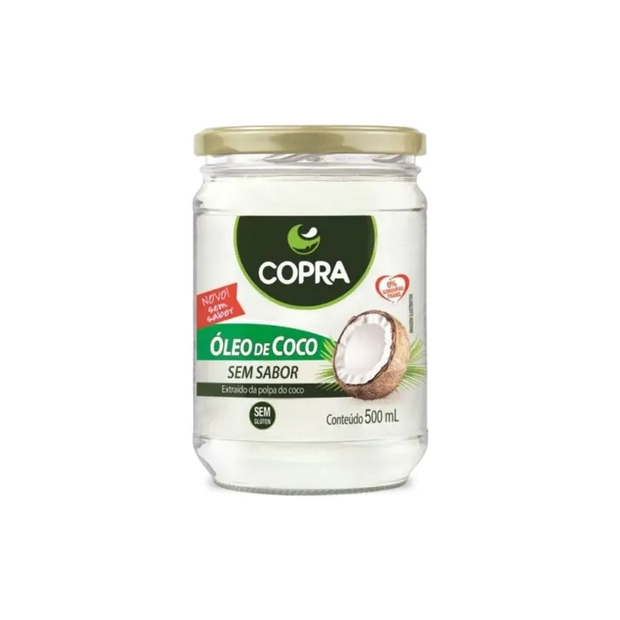 Óleo de Coco Copra Sem Sabor 500ml