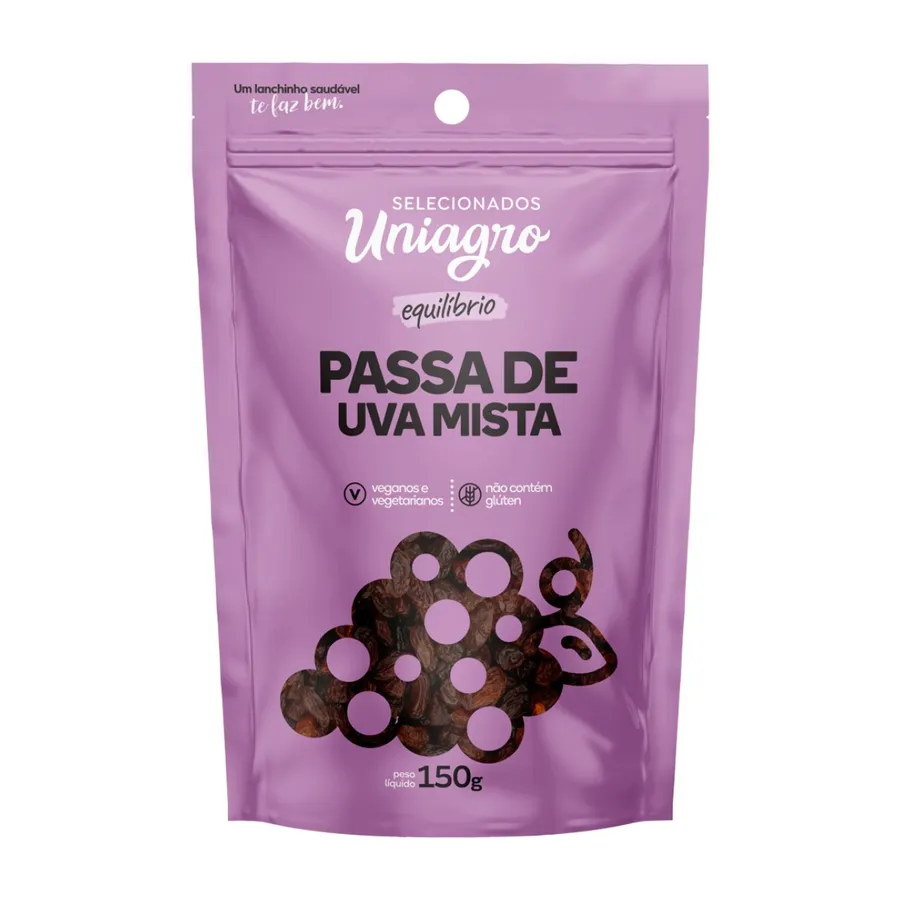 Uniagro Uva Passa Mista 150g