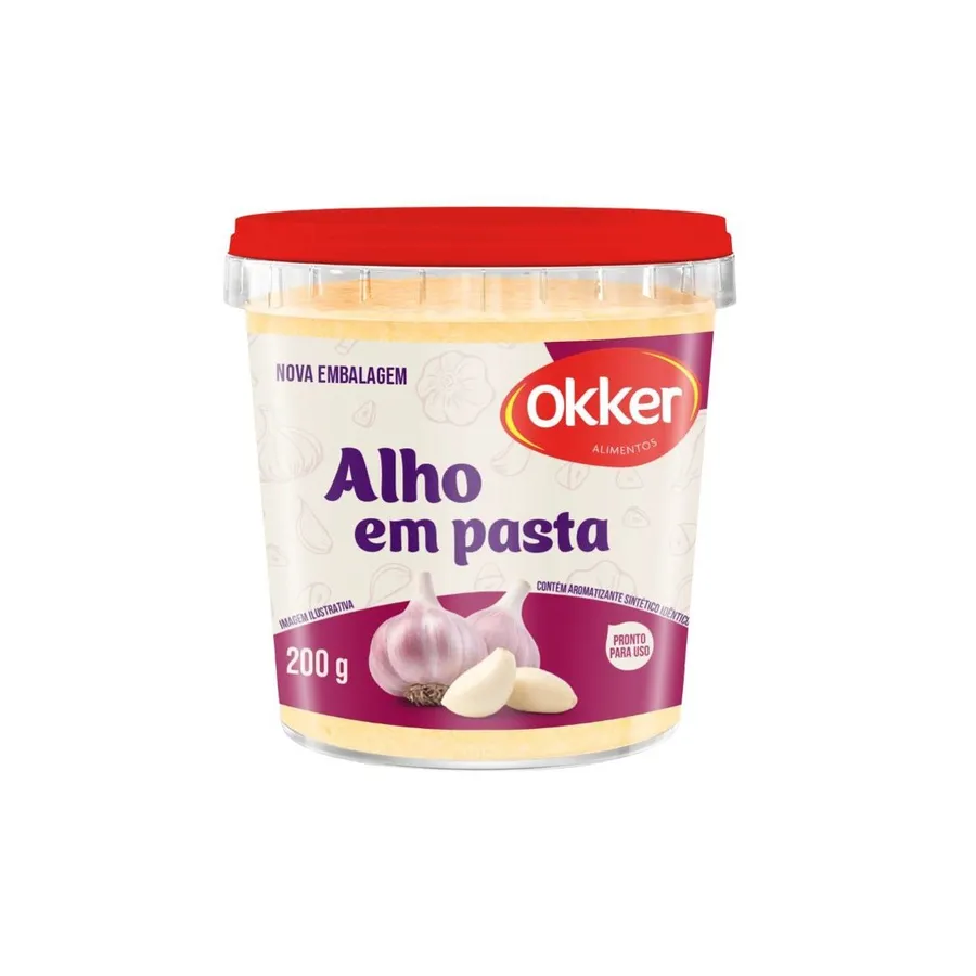 Casarao Alho em Pasta - Okker 200g