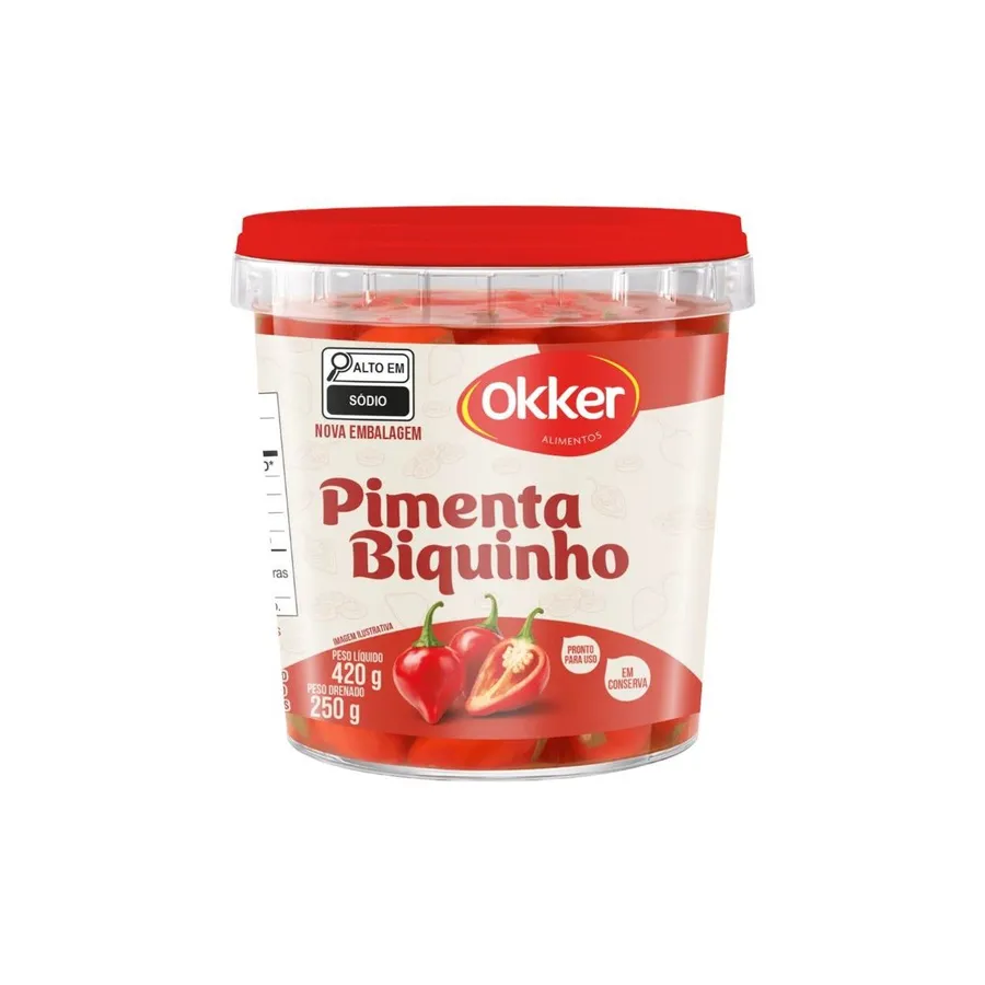 Casarao Pimenta Biquinho - Okker 250g