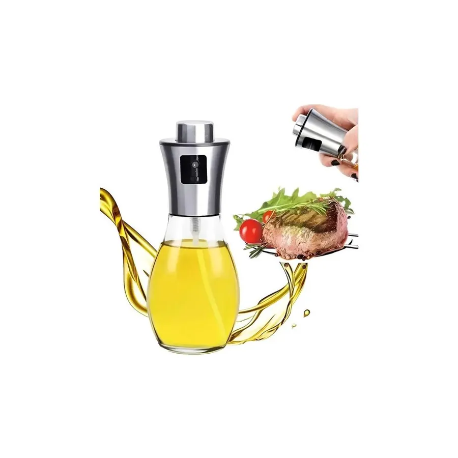 Oivida Borrifador Spray Culinário de Vidro Azeite, Vinagre, Óleo e Shoyu