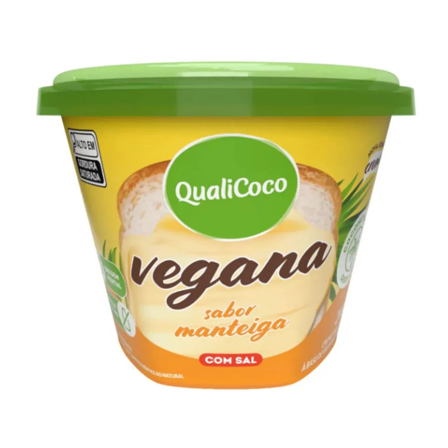 Qualicoco Manteiga de Coco com Sal 200g