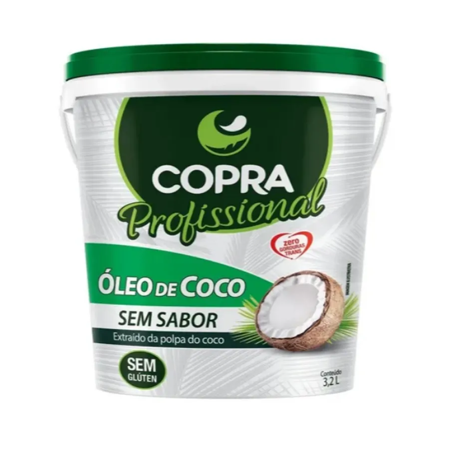 Copra Óleo de Coco Sem Sabor 3.2L