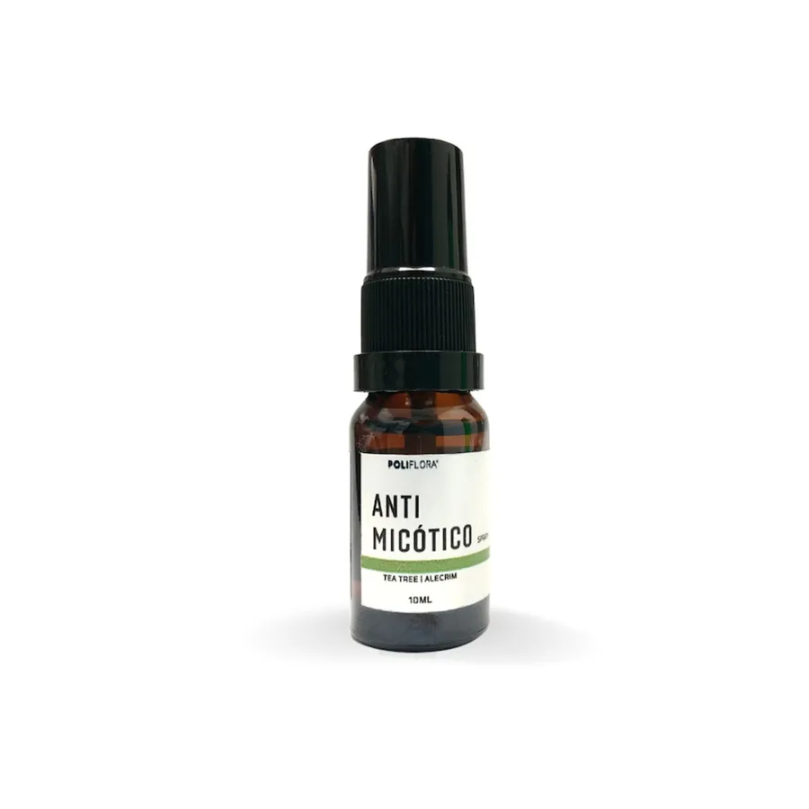 Polilflora Antimicótico Tea Tree e Alecrim Spray Poliflora 10ml